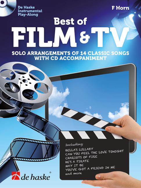 Best of Film & TV (lesní roh - Horn in F) - Solo Arrangements of 14 Classic Songs with CD Accompaniment